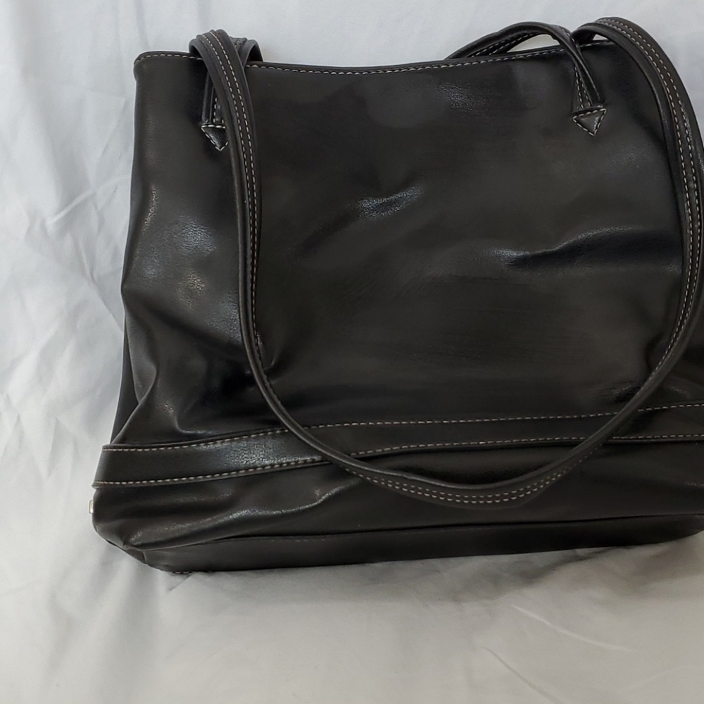 Black handbag